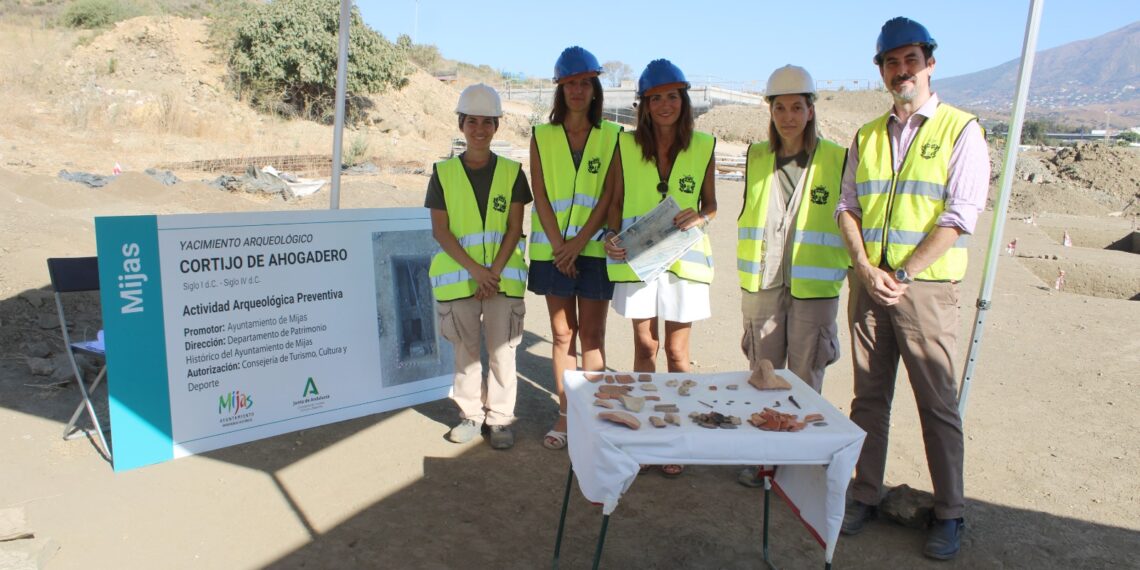 Mijas localiza un nuevo yacimiento arqueológico situado en el Cortijo de Ahogadero
