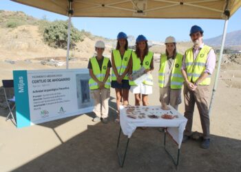 Mijas localiza un nuevo yacimiento arqueológico situado en el Cortijo de Ahogadero
