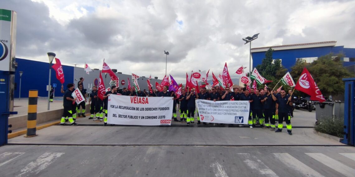 La cuarta jornada de huelga de los trabajadores de las ITV andaluzas ante la falta de acuerdo arranca este lunes