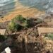 Afectada la Senda Litoral a su paso por Mijas por un desprendimiento junto a un edificio