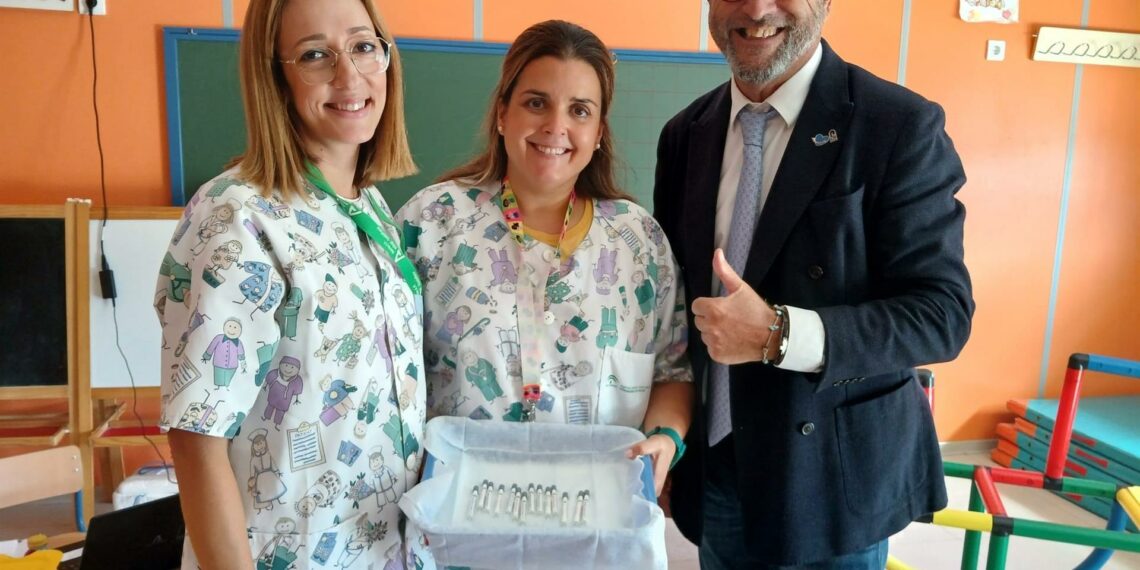 La Junta espera vacunar en Málaga a 30.250 menores frente a la gripe en los colegios y centros de salud