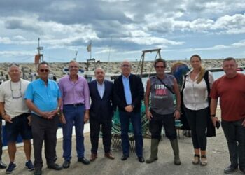 Día histórico para los pescadores locales de Manilva