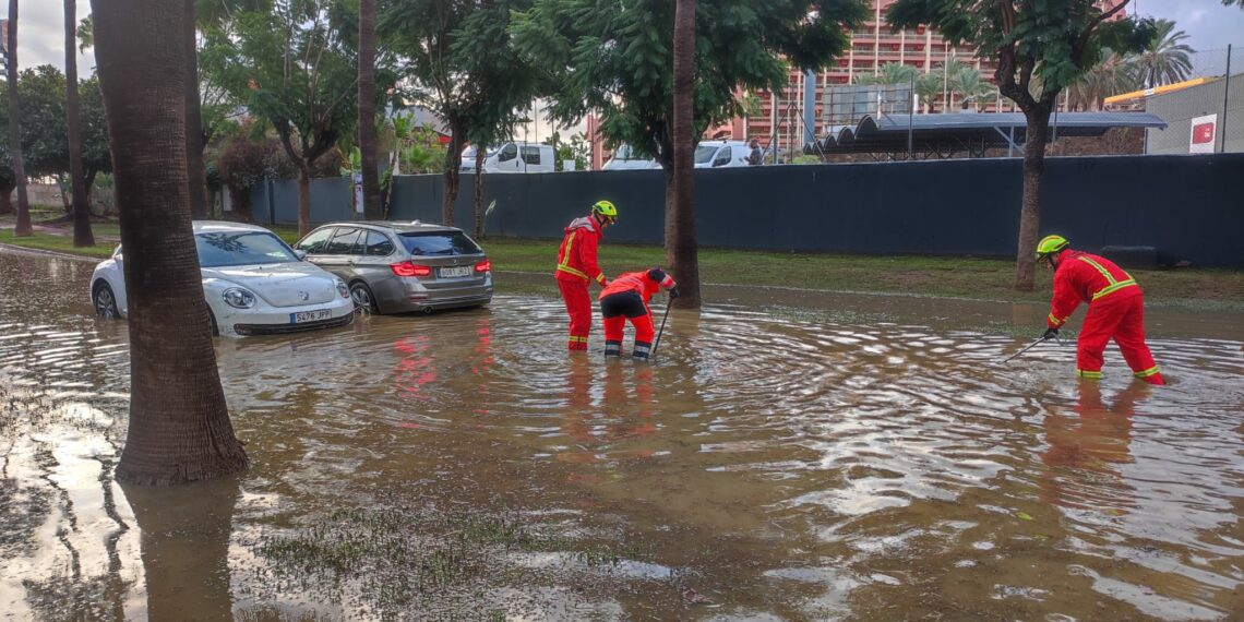 Arroyo de la Miel recoge las lluvias más intensas: 70 litros por metro cuadrado