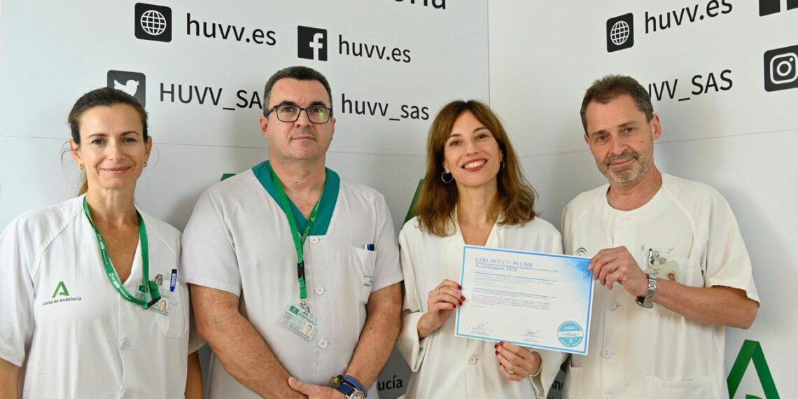 El nuevo equipo PET-TAC del Hospital Clínico de Málaga recibe la Acreditación Europea de Excelencia