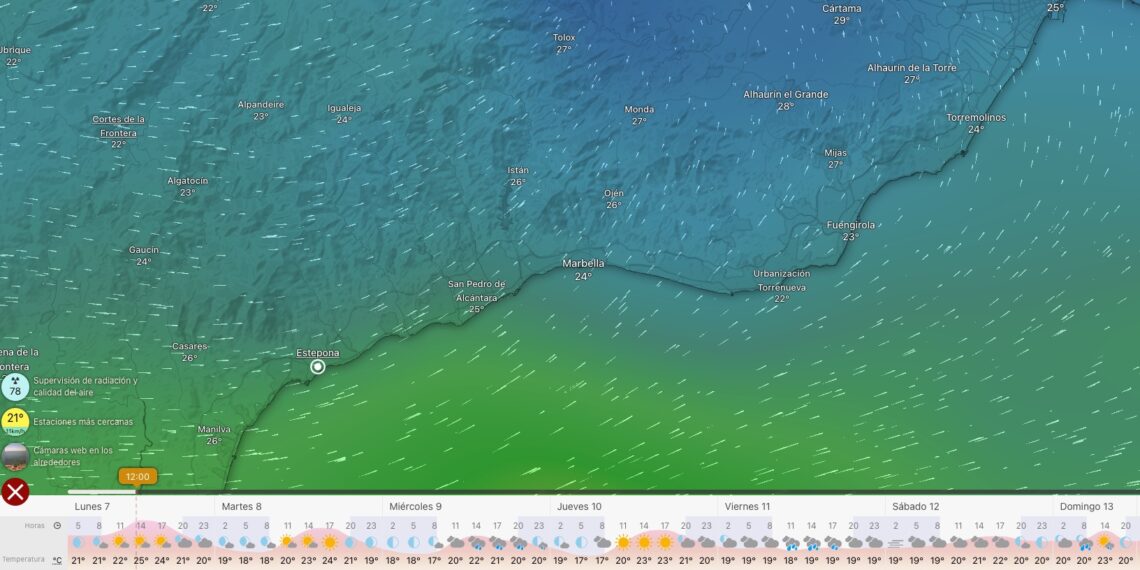 Preparen los paraguas: llegan las lluvias a la Costa del Sol