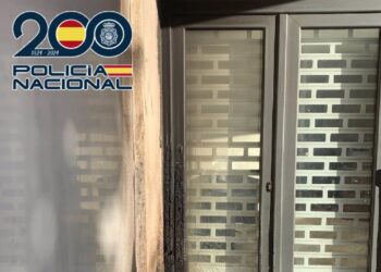 Detenido por provocar incendio tras una discusión por ocupar la puerta de un supermercado para pedir