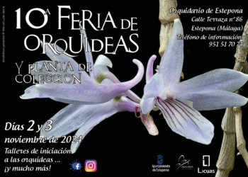 El Parque Botánico Orquidario de Estepona acogerá la celebración de la X Feria de Orquídeas y Plantas de Colección