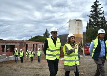 Las obras de la nueva base contra incendios de la Costa del Sol se encuentran al 30% de ejecución