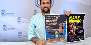 Fuengirola programa sendos talleres de Baile Urbano y Modelado 3D Arte y Diseño Gráfico