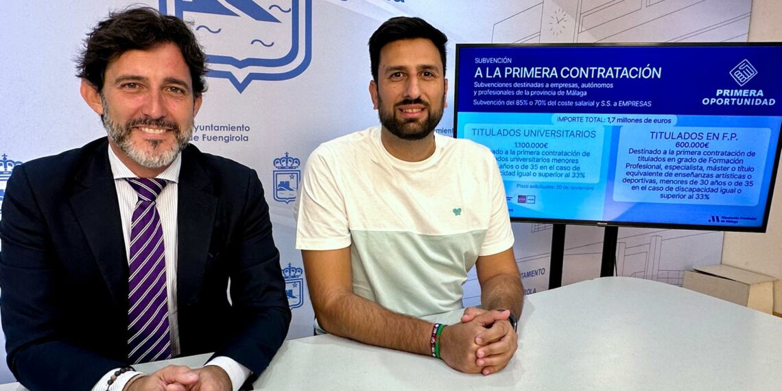 El Ayuntamiento anima a los empresarios de Fuengirola a acogerse a las ayudas del Plan Primera Oportunidad de la Diputación Provincial