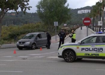 La Policía Local de Mijas detiene a un hombre que llevaba 50 gramos de cocaína