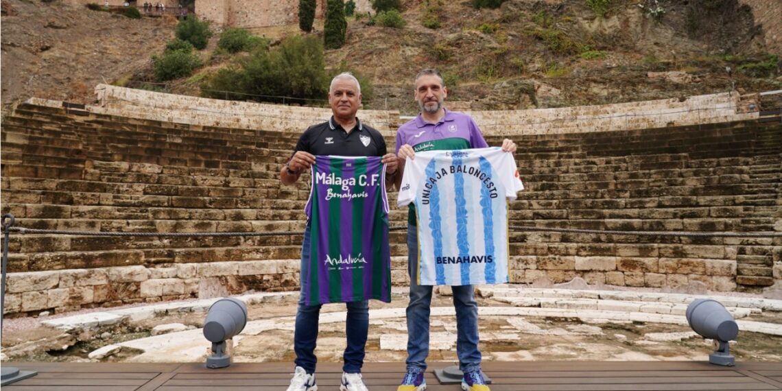 El Málaga CF y el Unicaja, hermanados en un gran momento para el deporte malagueño