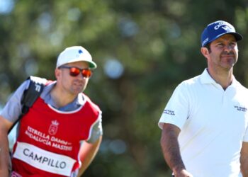 Campillo, Hidalgo y Rahm se consolidan entre los diez mejores del Andalucía Masters