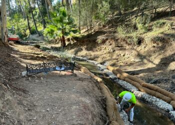 El Ayuntamiento de Fuengirola inicia las obras de renovación del Parque de Las Presas de Torreblanca
