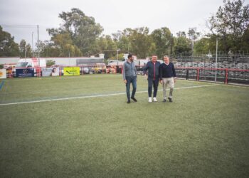 El Ayuntamiento realiza mejoras en el Antonio Naranjo para que mañana “presente su mejor cara” en la Copa del Rey