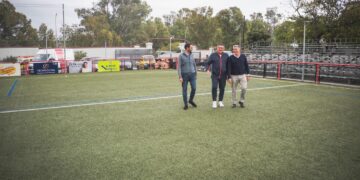 El Ayuntamiento realiza mejoras en el Antonio Naranjo para que mañana “presente su mejor cara” en la Copa del Rey