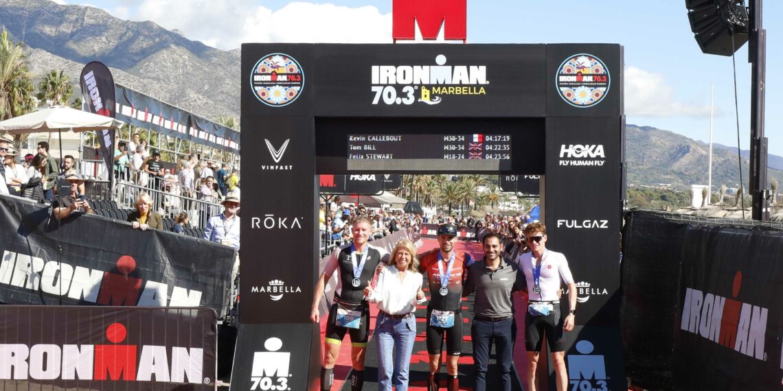 Más de 2.000 triatletas internacionales se dan cita en Marbella para competir en el Ironman 70.3