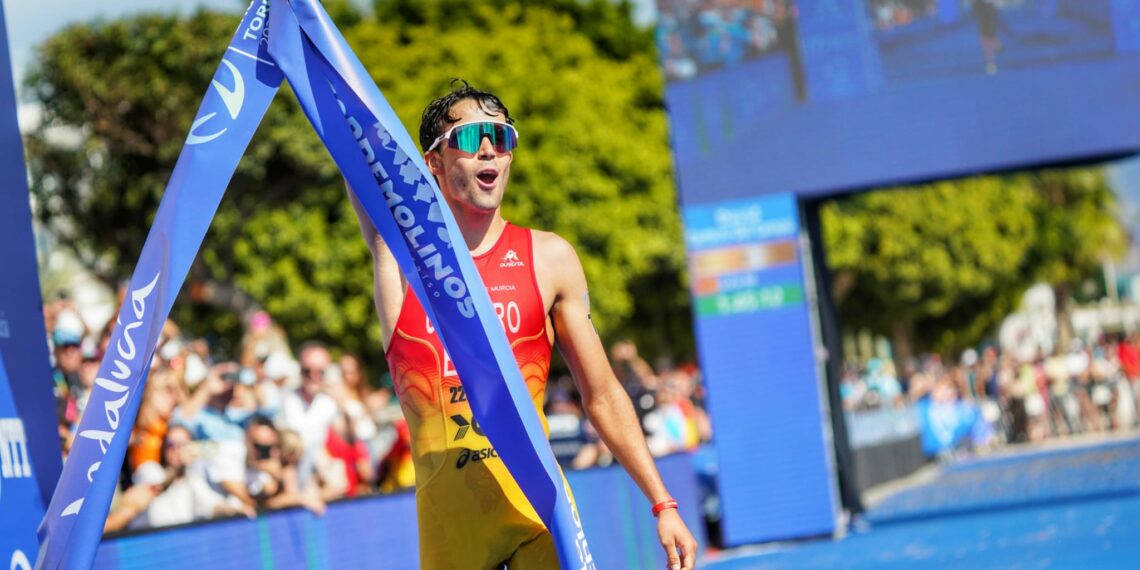 David Cantero, campeón del Mundo Sub 23 de Triatlón