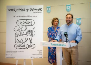 La Térmica lleva las viñetas de Omar Janaan sobre ‘Amor, humor y desamor’ al Centro Cultural Pablo Ruiz Picasso de Torremolinos