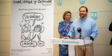 La Térmica lleva las viñetas de Omar Janaan sobre ‘Amor, humor y desamor’ al Centro Cultural Pablo Ruiz Picasso de Torremolinos