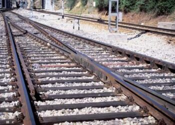 Interrumpida la circulación por tren en varios puntos de Málaga por las fuertes lluvias