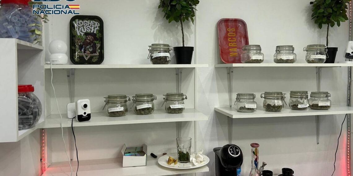 Desmantelan dos clubes de fumadores de cannabis desde donde se distribuían drogas en Marbella