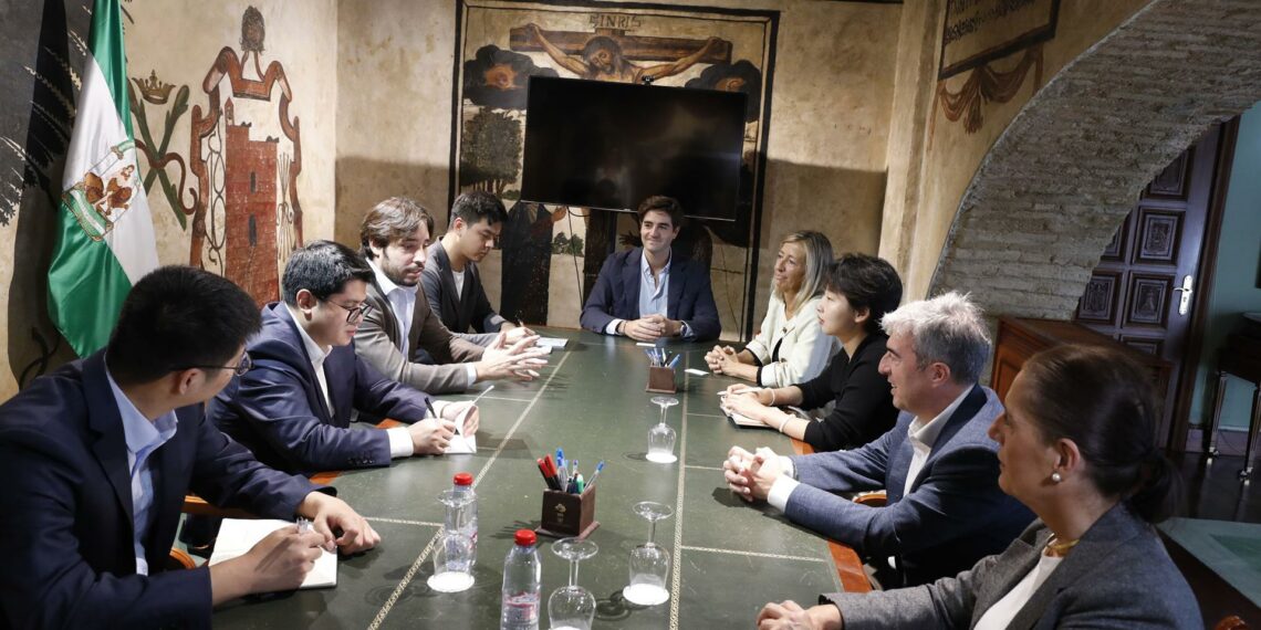 El Ayuntamiento de Marbella mantiene encuentro con empresarios y emprendedores de la ciudad china de Hefei