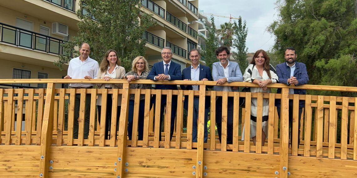 Una nueva actuación de la Senda Litoral une los términos municipales de Fuengirola y Benalmádena