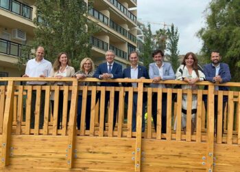 Una nueva actuación de la Senda Litoral une los términos municipales de Fuengirola y Benalmádena