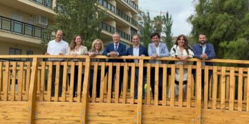 Una nueva actuación de la Senda Litoral une los términos municipales de Fuengirola y Benalmádena