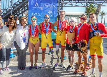 España consigue cinco medallas en el Campeonato del Mundo de Triatlón Paralímpico de Torremolinos