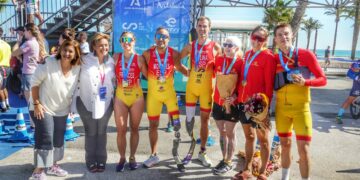 España consigue cinco medallas en el Campeonato del Mundo de Triatlón Paralímpico de Torremolinos