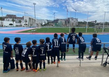 La Escuela Municipal de Fútbol recibe a Ojén en la primera jornada de la Liga Educativa de la Diputación Provincial de Málaga 2024/2025