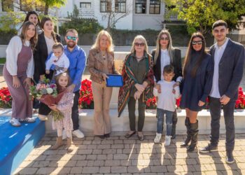 Marbella rinde homenaje al empresario Pedro Núñez Amate poniendo su nombre al parque de la avenida Virgen del Rocío de San Pedro Alcántara