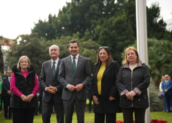 Moreno reitera el papel crucial de Andalucía como bandera de la unidad e igualdad entre españoles