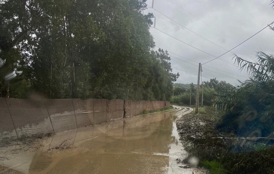 El Secadero, en alerta ante la crecida del río Guadiaro