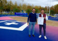 La pista de atletismo de Marbella, homologada por la Federación Española de Atletismo