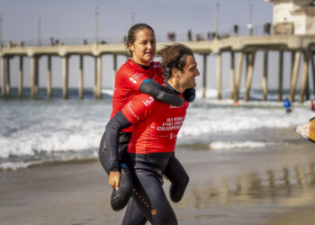 La marbellí Sarah Almagro se lleva la medalla en el Campeonato Mundial de Parasurfing