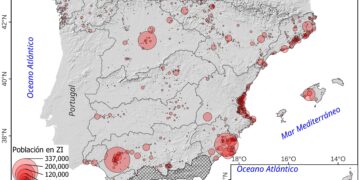 Un estudio de la UMA y la UAL apunta a que más de 3 millones de personas viven en áreas de riesgo de inundaciones en España