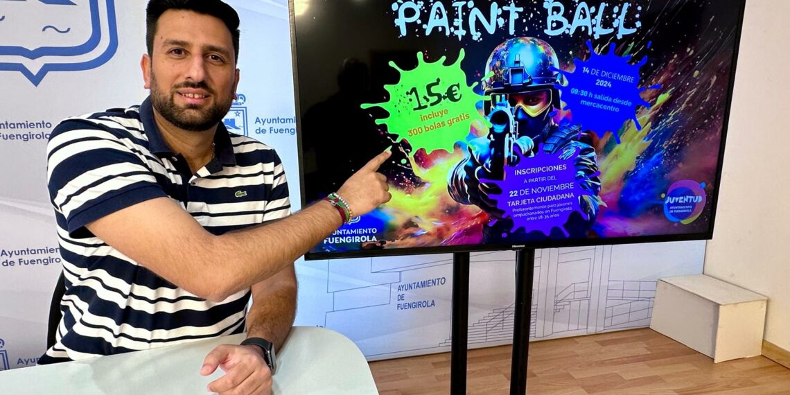 El Área de Juventud de Fuengirola organiza el 14 de diciembre una jornada de Paintball en Antequera