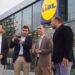 Juan Antonio Lara, alcalde de Benalmádena, acude a la inauguración del nuevo Lidl en Torrequebrada
