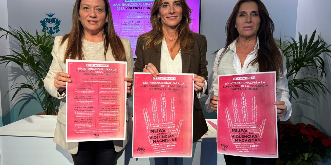 Mijas se suma al Día Internacional para la Eliminación de la Violencia contra la Mujer