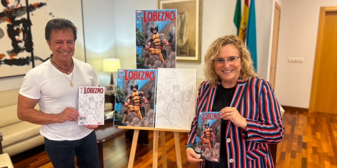 El dibujante John Romita Jr. dedica a Fuengirola una portada de Marvel con Lobezno en el castillo Sohail, con motivo de la Comic Con