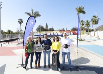 Marbella continúa su apuesta por el deporte inclusivo con la puesta en marcha de la Escuela Municipal de Skate Adaptado