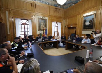 El comité de seguimiento del CECOPAL se reúne de nuevo para evaluar la situación de la DANA y se mantendrá activo durante toda la jornada de cara a las posibles incidencias