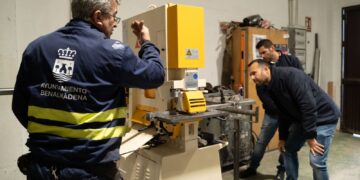 Servicios Operativos cuenta ya con nueva maquinaria para actuaciones en instalaciones municipales