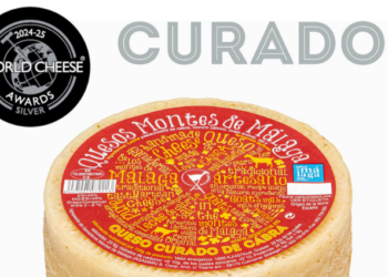 Málaga también sabe de quesos: tres premios para Montes de Málaga en el World Cheese Awards 2024-25