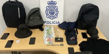 Cinco detenidos tras caer grupo criminal dedicado a robar en estaciones de tren y centros comerciales