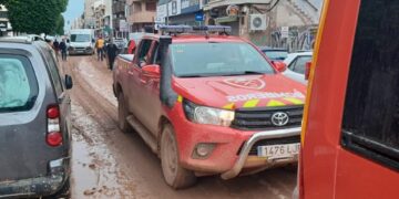 Bomberos del CPB desplazados a Valencia: «Cada día que pasa ves el desastre más grande»