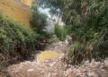 Desalojadas 15 personas en Benalmádena por el derrumbe de un muro en una urbanización
